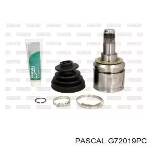 Do koszyka G72019PC Pascal Przegub homokinetyczny przedni wewnętrzny