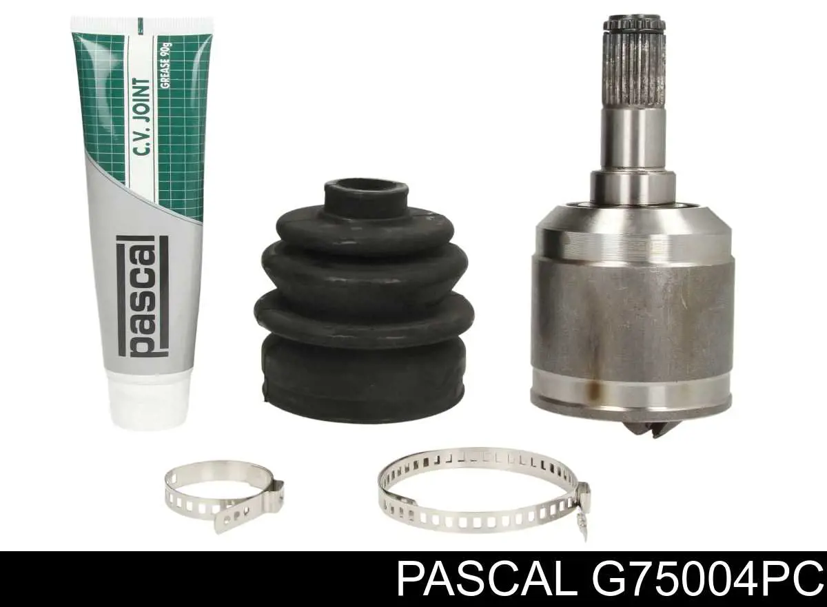 Przegub homokinetyczny przedni wewnętrzny Pascal G75004PC cena, od 28,53 USD