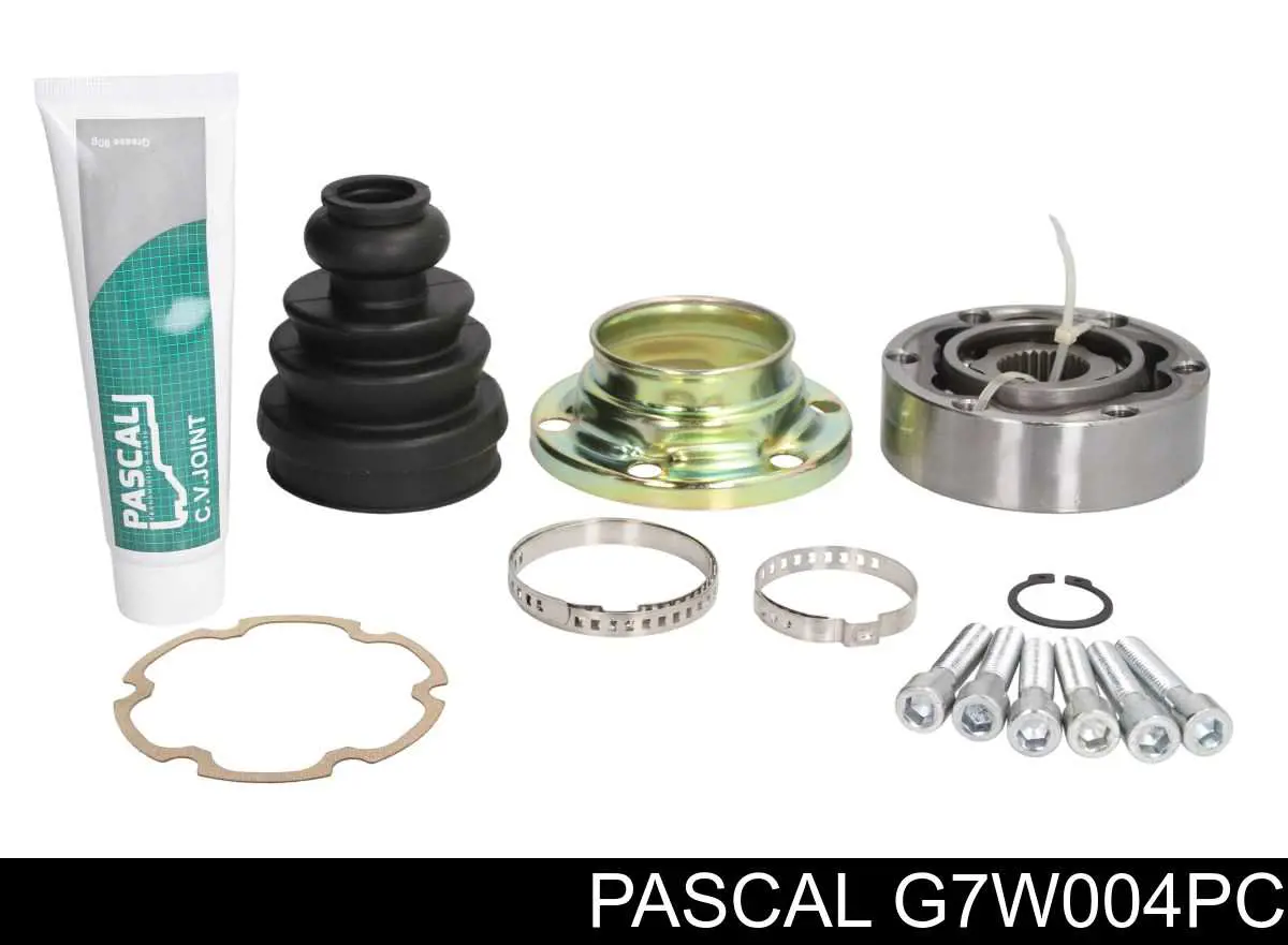 Przegub homokinetyczny przedni wewnętrzny Pascal G7W004PC cena, od 45,62 USD