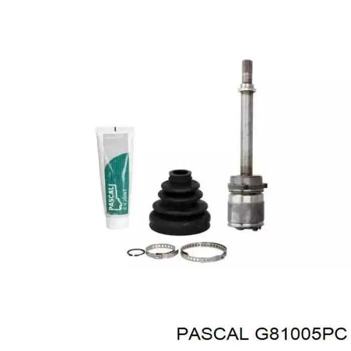 Przegub homokinetyczny wewnętrzny przedni prawy Pascal G81005PC cena, od 153,19 USD