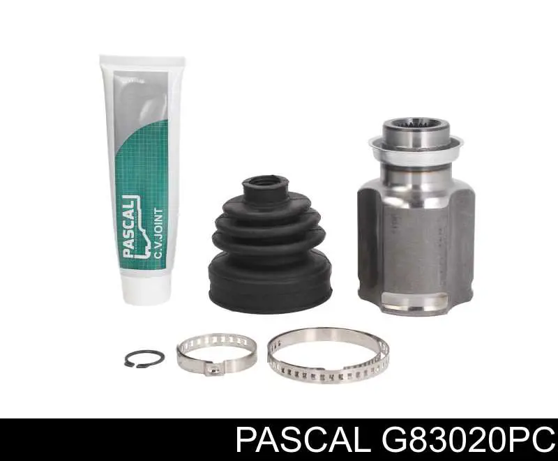 Przegub homokinetyczny wewnętrzny przedni prawy Pascal G83020PC cena, od 47,86 USD