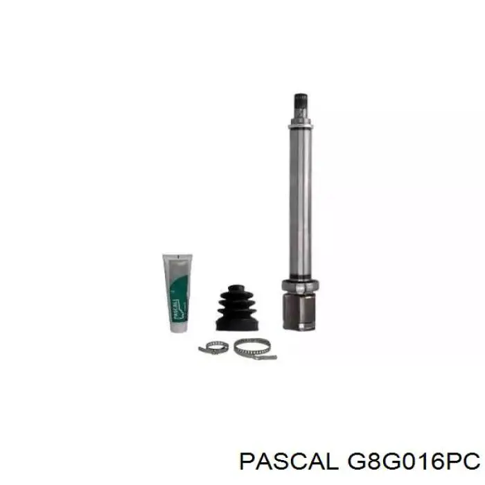 Przegub homokinetyczny wewnętrzny przedni prawy Pascal G8G016PC cena, od 68,69 USD
