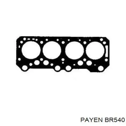 Uszczelka głowicy cylindrów Payen BR540 cena, od 19,60 USD