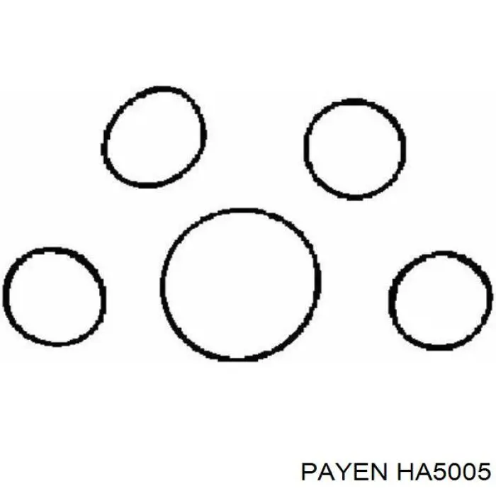 Uszczelka kolektora ssącego 46514710 Fiat/Alfa/Lancia