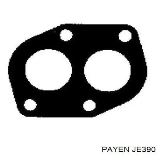 Uszczelka rury odbiornika tłumika JE390 Payen