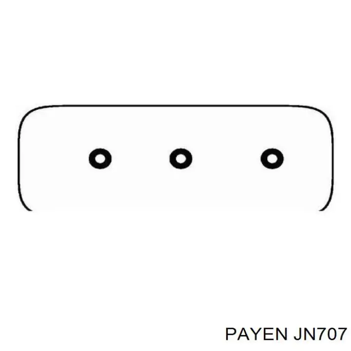 Uszczelka pokrywy zaworowej silnika 8973494161 Isuzu