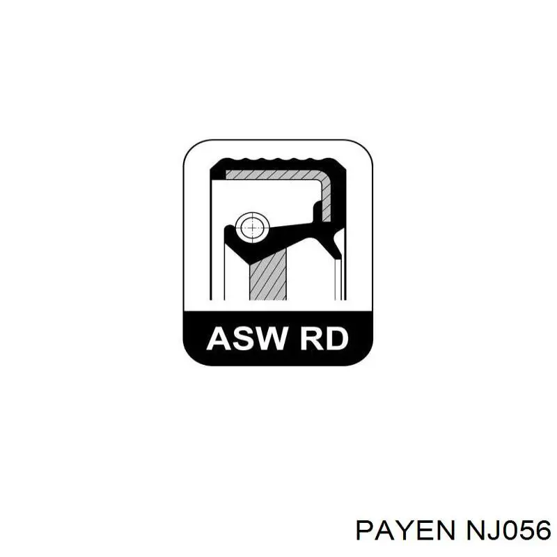 Uszczelniacz wału korbowego silnika tylny Nissan/Infiniti 12279R4601 cena, od 6,70 USD