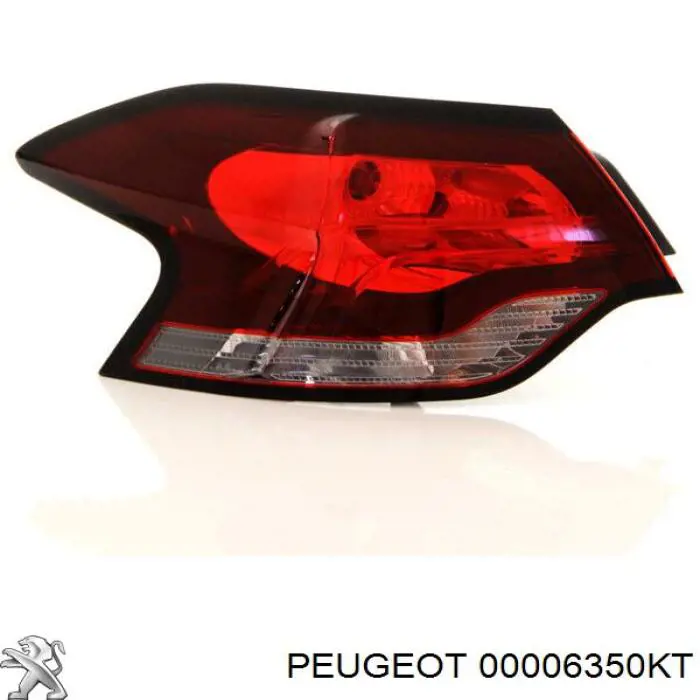 6350KT Peugeot/Citroen Lampa zespolona tylna lewa zewnętrzna