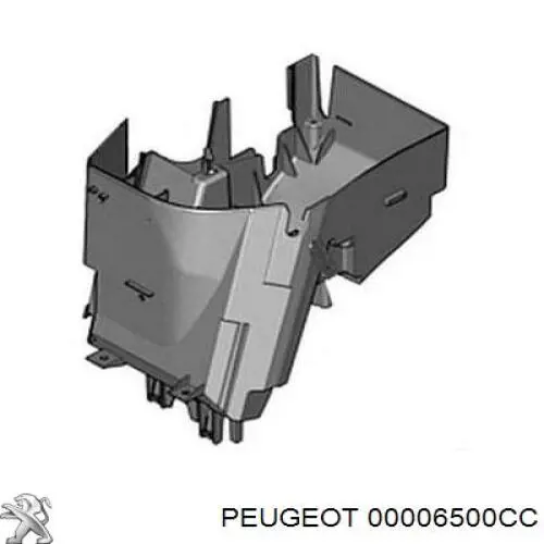 00006500CC Peugeot/Citroen Obudowa skrzynki bezpieczników