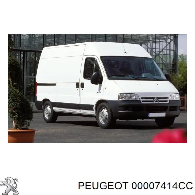 Do koszyka 00007414CC Peugeot/Citroen Wzmocnienie zderzaka przedniego