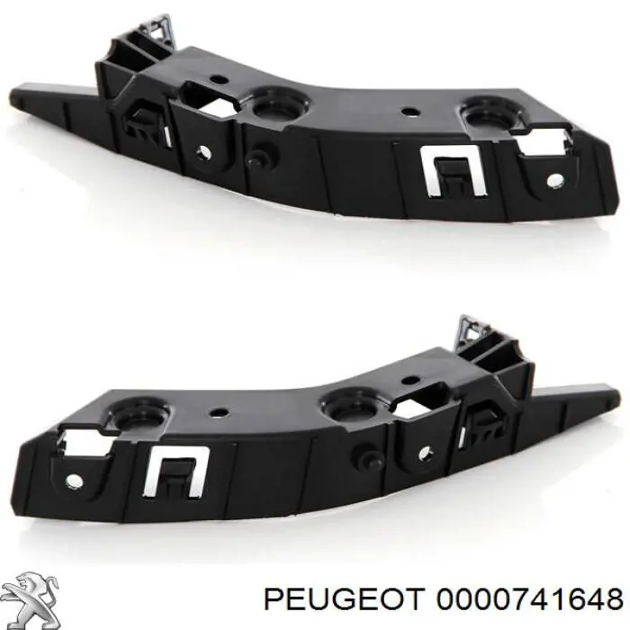Zestaw mocowań/ wsporników zderzaka przedniego Peugeot/Citroen 0000741648 cena, od 14,95 USD