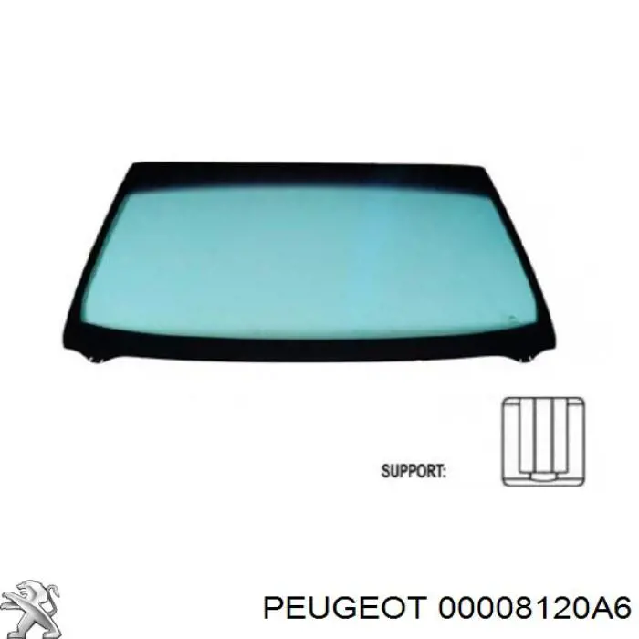  Uszczelka szyby przedniej Citroen Berlingo 