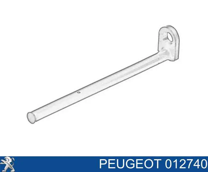 012740 Peugeot/Citroen Uszczelka tylnej pokrywy wału korbowego