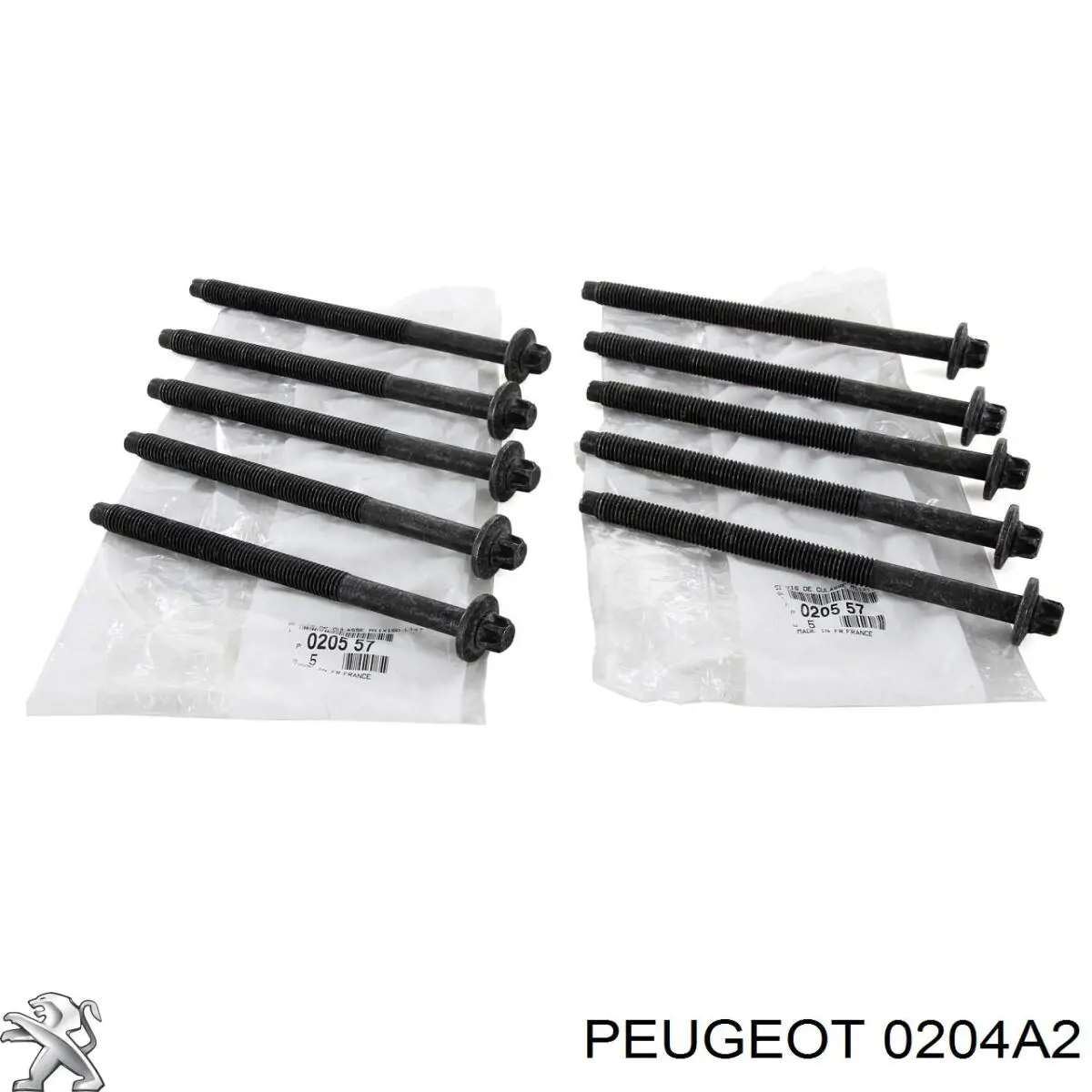 Śruba głowicy cylindrów Peugeot/Citroen 0204A2 cena, od 3,21 USD