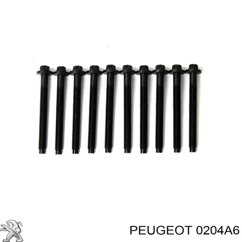 Do koszyka 0204A6 Peugeot/Citroen Śruba głowicy cylindrów