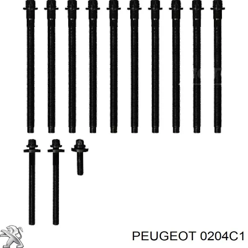 Śruba głowicy cylindrów Peugeot/Citroen 0204C1 cena, od 40,27 USD