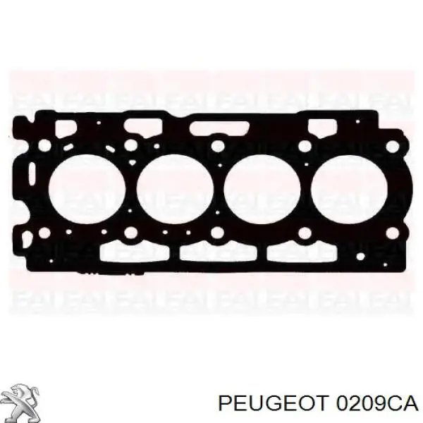 Uszczelka głowicy cylindrów Peugeot/Citroen 0209CA cena, od 54,70 USD