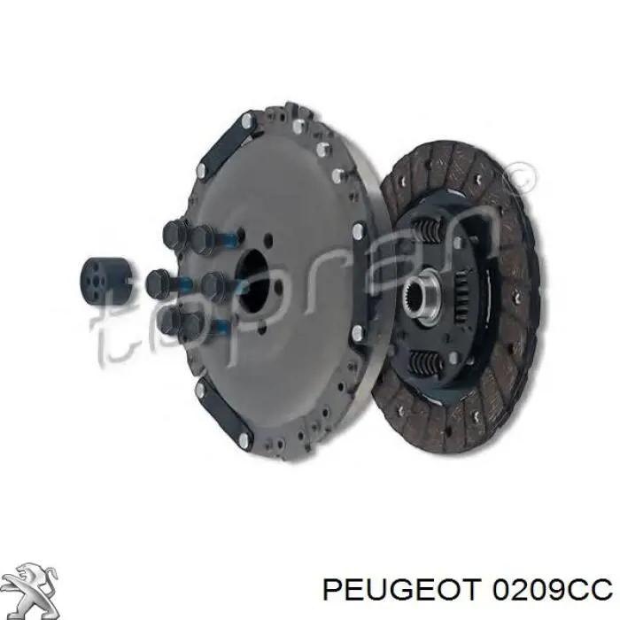 Do koszyka 0209CC Peugeot/Citroen Uszczelka głowicy cylindrów