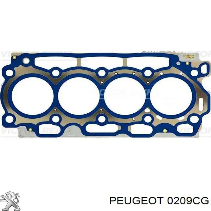 Uszczelka głowicy cylindrów 0209CG Peugeot/Citroen