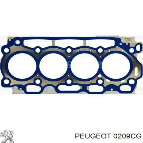 Uszczelka głowicy cylindrów Peugeot/Citroen 0209CG