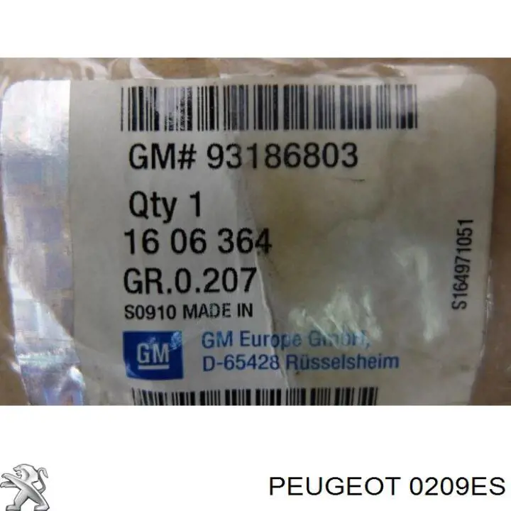 Do koszyka 0209ES Peugeot/Citroen Uszczelka głowicy cylindrów