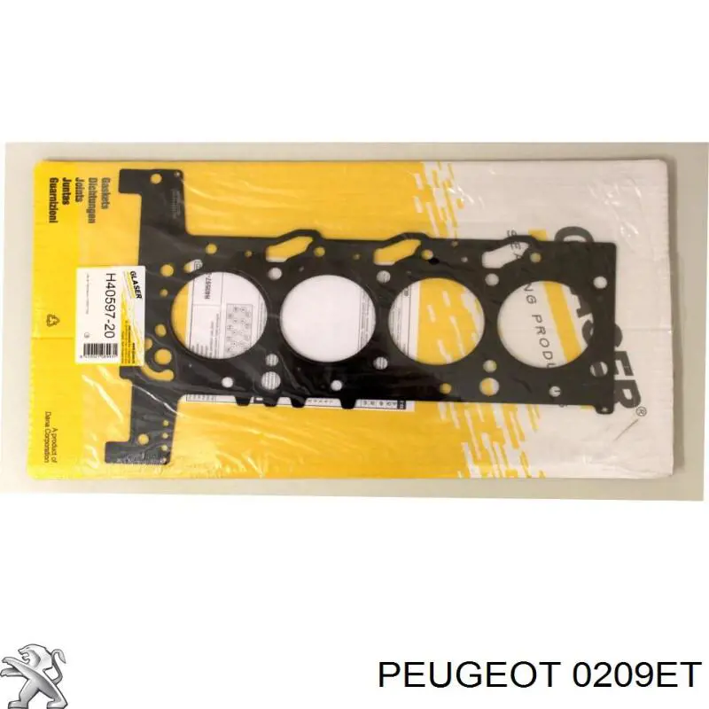 0209ET Peugeot/Citroen Uszczelka głowicy cylindrów