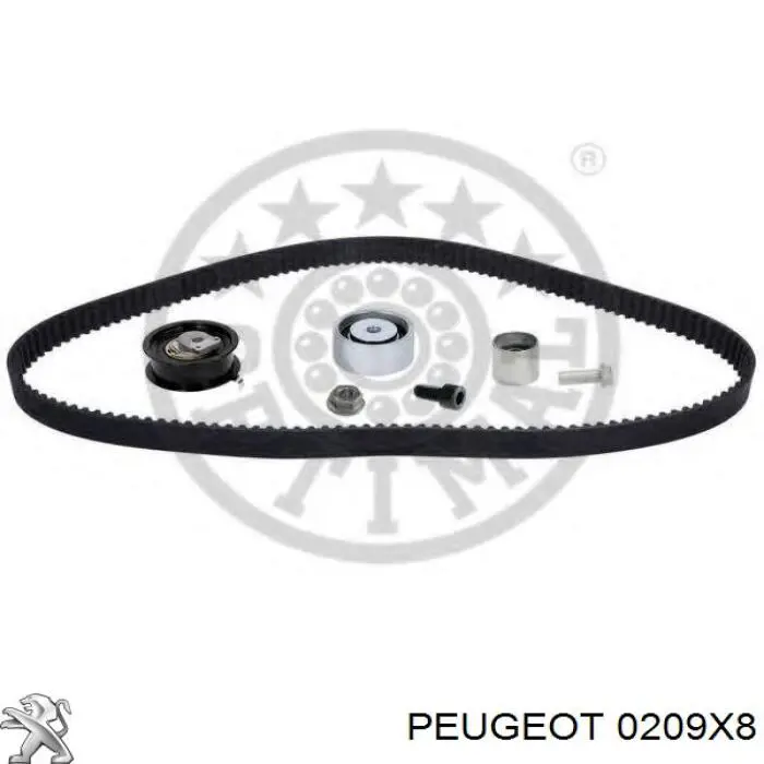 Uszczelka głowicy cylindrów 0209X8 Peugeot/Citroen