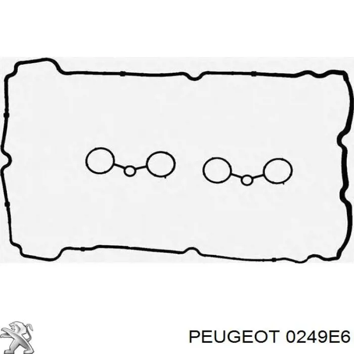Do koszyka 0249E6 Peugeot/Citroen Uszczelka pokrywy zaworowej silnika