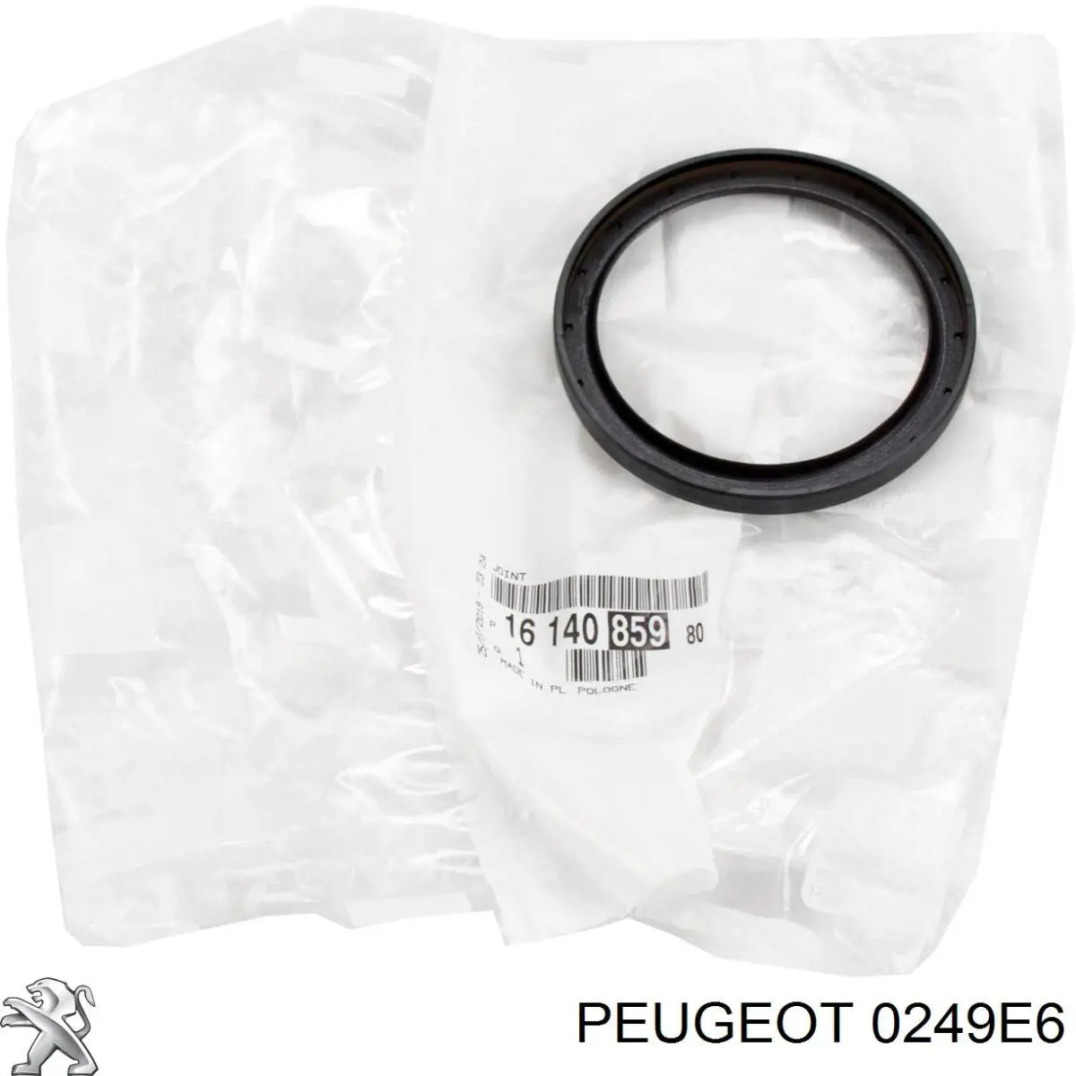 Uszczelka pokrywy zaworowej silnika 0249E6 Peugeot/Citroen