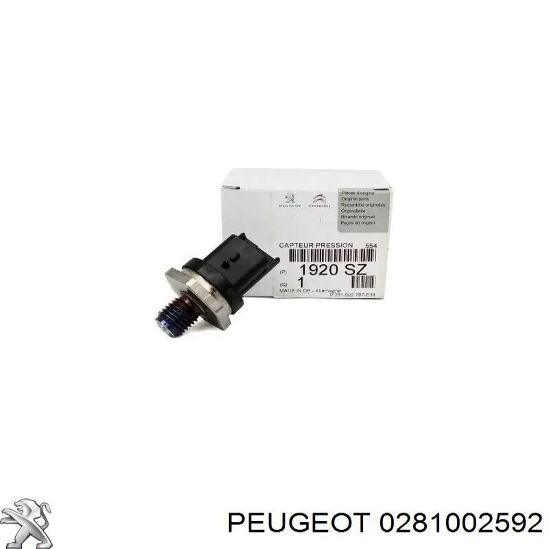 Do koszyka 1573667G00 Suzuki Czujnik ciśnienia paliwa