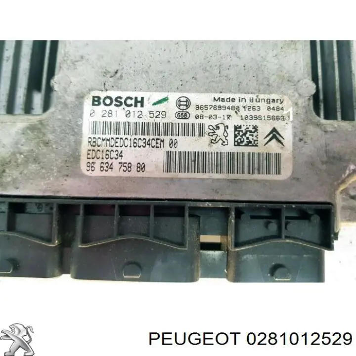 Sterownik silnika Citroen Berlingo awangarda (M) (1996 - 2008) cena, od 92,63 USD