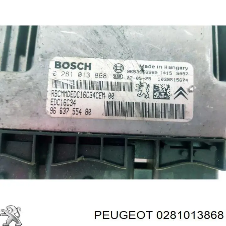 Sterownik silnika Citroen Berlingo 