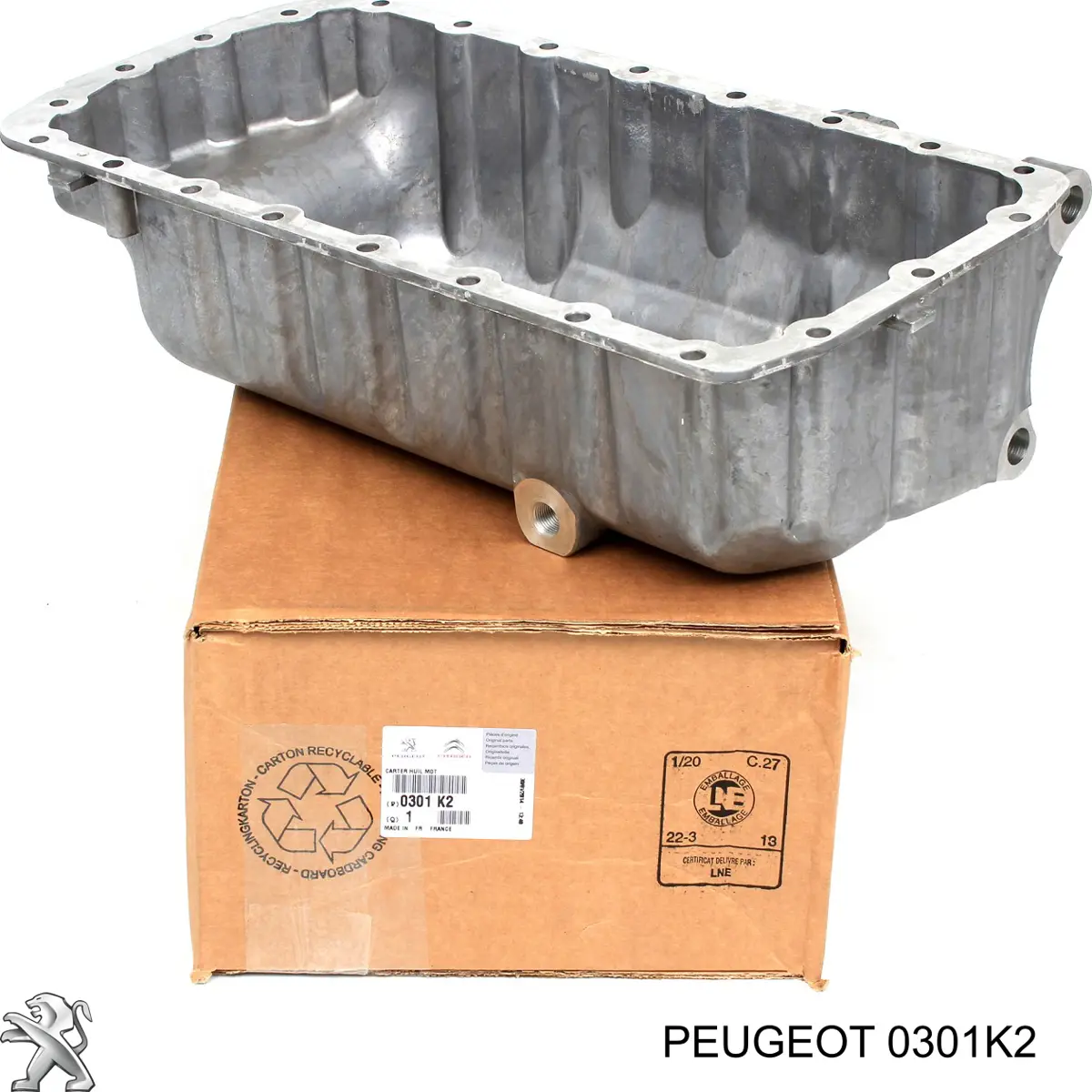 Miska olejowa silnika 0301K2 Peugeot/Citroen