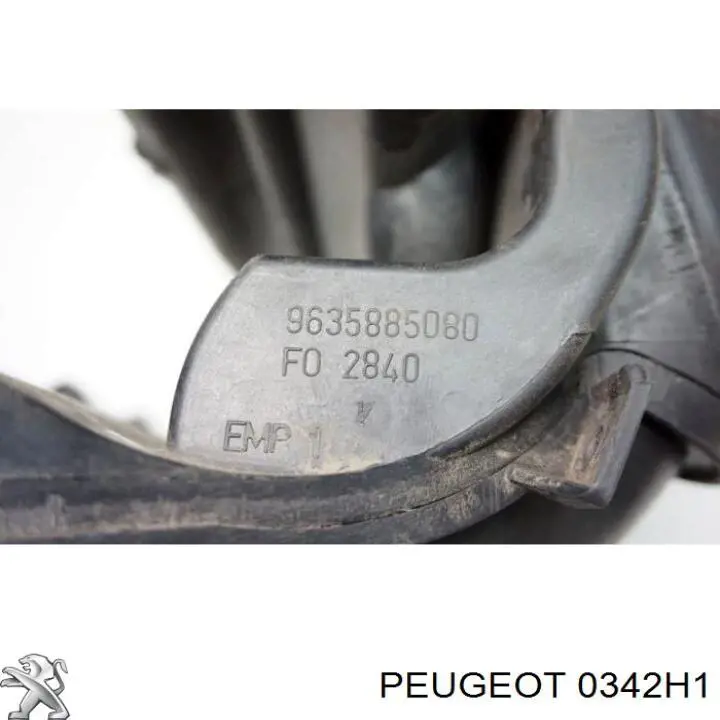 Kolektor ssący 0342H1 Peugeot/Citroen