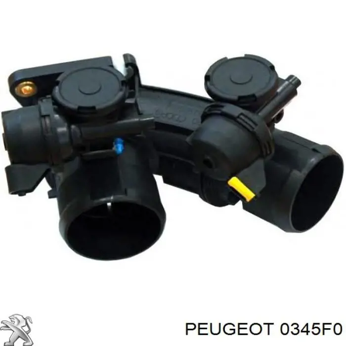 0345F0 Peugeot/Citroen Przepustnica sprężarki doładowującej