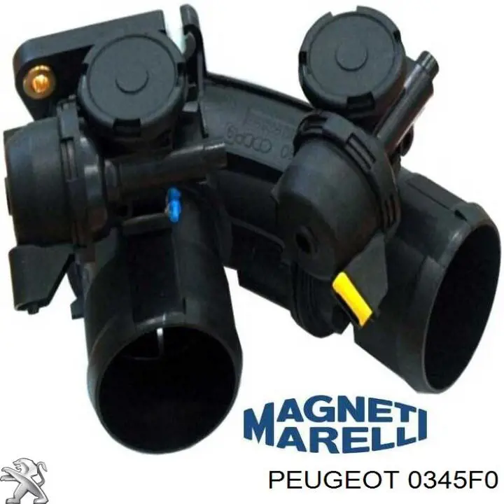 Przepustnica sprężarki doładowującej Peugeot/Citroen 0345F0 cena, od 107,26 USD