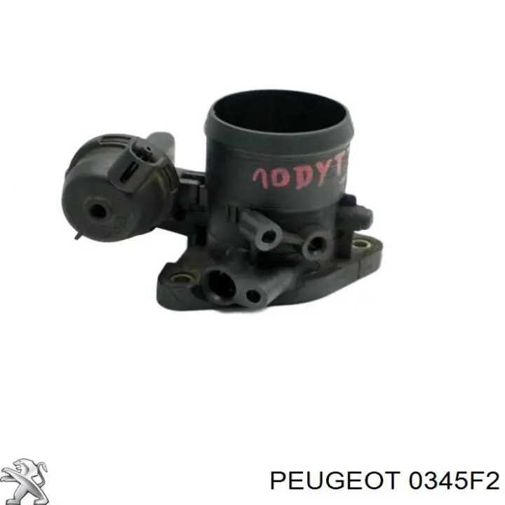 Przepustnica, komplet Peugeot/Citroen 0345F2 cena, od 57,46 USD