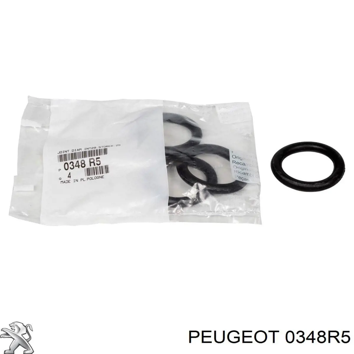 Do koszyka 0348R5 Peugeot/Citroen Uszczelka kolektora ssącego