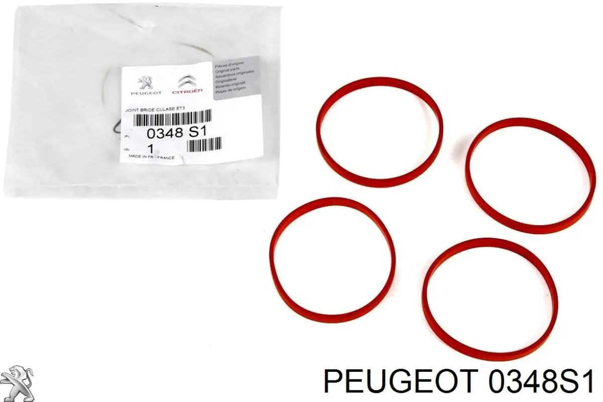 Do koszyka 0348S1 Peugeot/Citroen Uszczelka kolektora ssącego