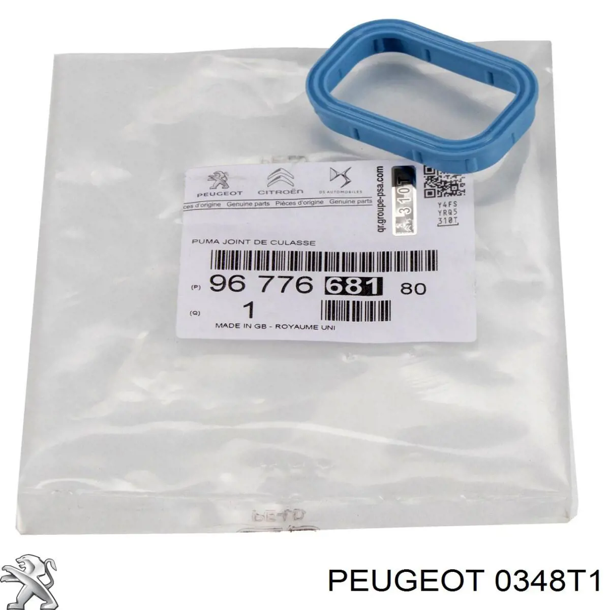 0348T1 Peugeot/Citroen Uszczelka kolektora ssącego