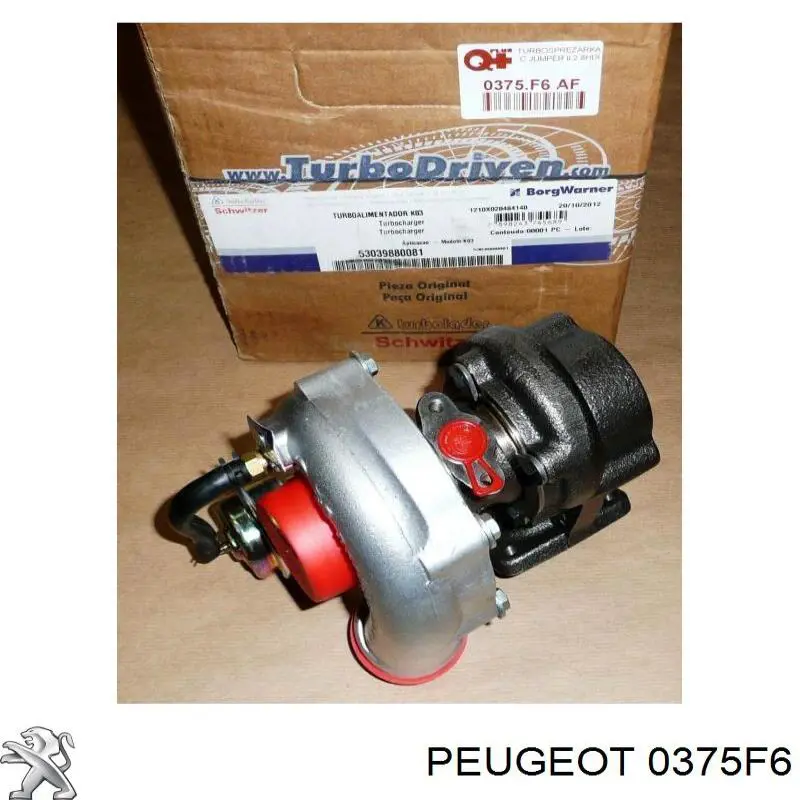 0375F6 Peugeot/Citroen Turbina