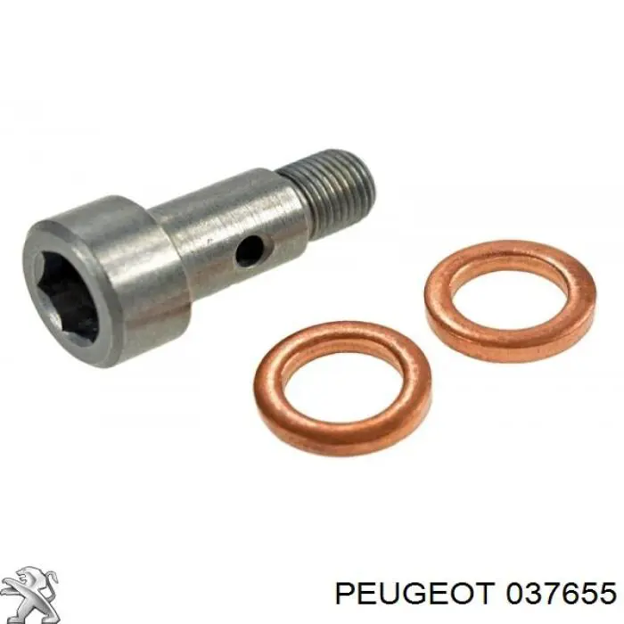 Śruba rurki doprowadzającej olej do turbosprężarki Peugeot/Citroen 037655 cena, od 6,21 USD