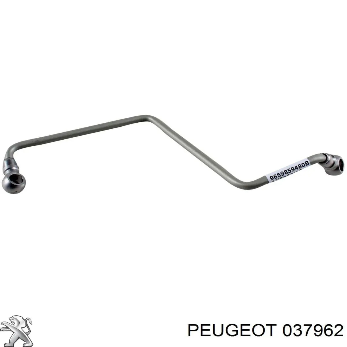Rurka (przewód) dopływu oleju do turbiny Peugeot/Citroen 037962 cena, od 30,39 USD