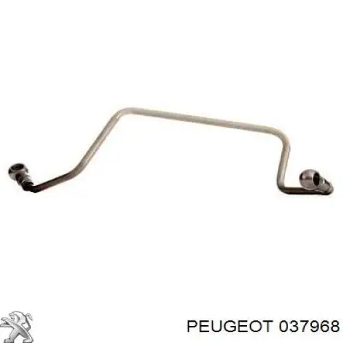 Rurka (przewód) dopływu oleju do turbiny Peugeot/Citroen 037968 cena, od 38,35 USD