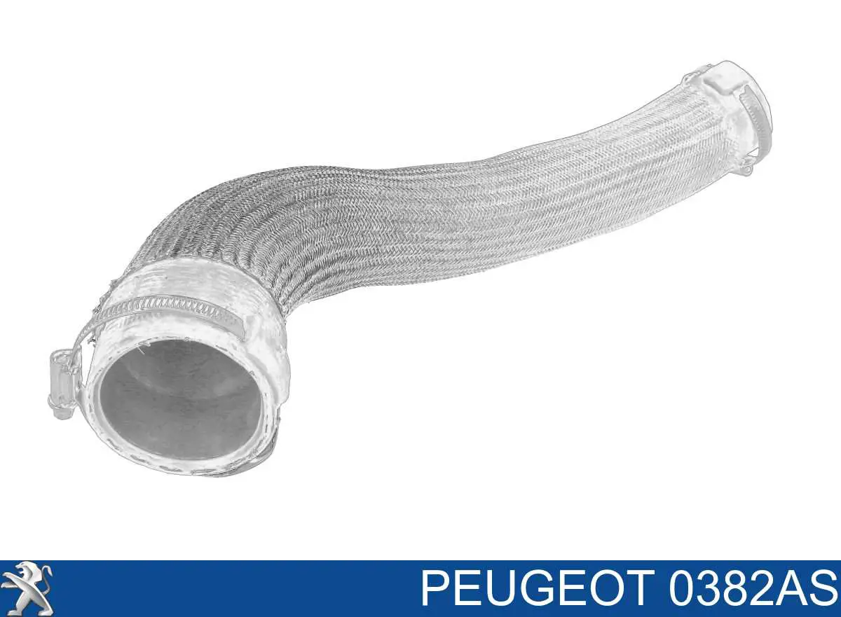 0382AS Peugeot/Citroen Króciec powietrza, przepustnicy