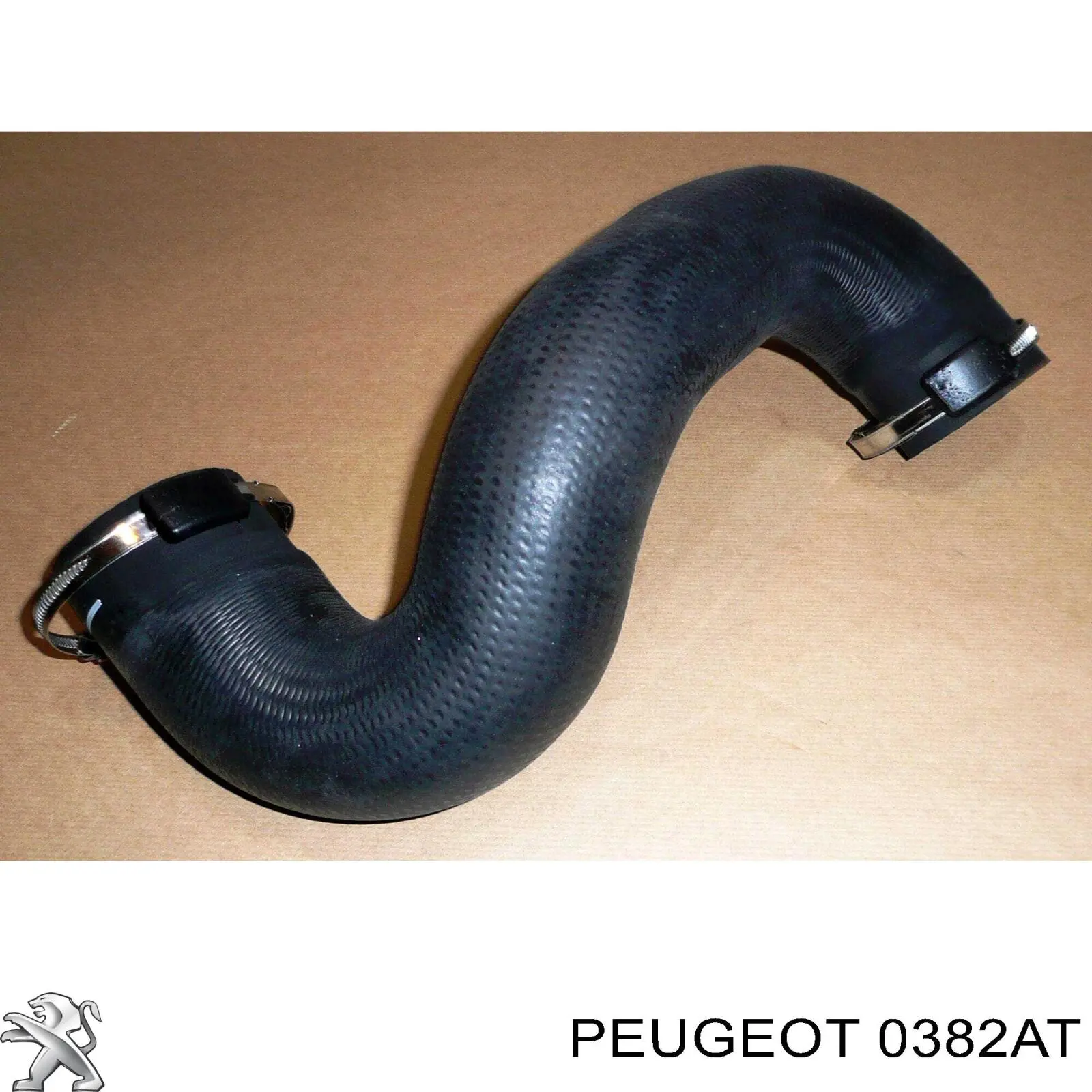0382AT Peugeot/Citroen Przewód (króciec) intercoolera
