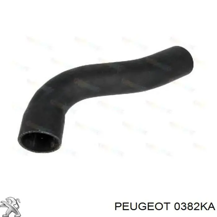 0382KA Peugeot/Citroen Przewód (króciec) intercoolera