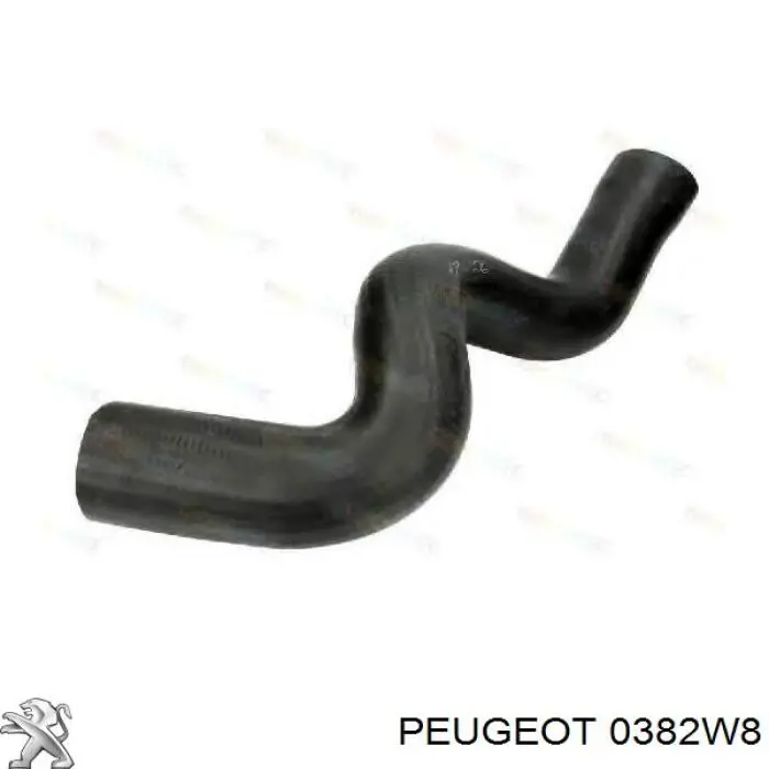 Do koszyka 382W8 Peugeot/Citroen Przewód (króciec) intercoolera