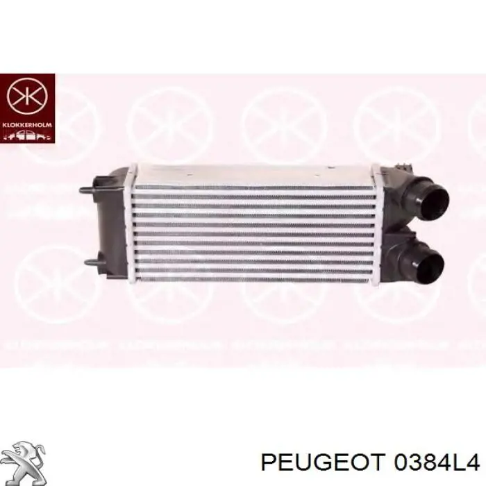 0384L4 Peugeot/Citroen Chłodnica intercoolera