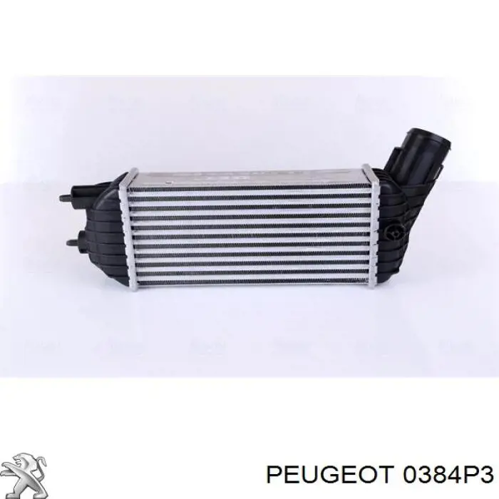 Chłodnica intercoolera Peugeot/Citroen 0384P3 cena, od 93,64 USD